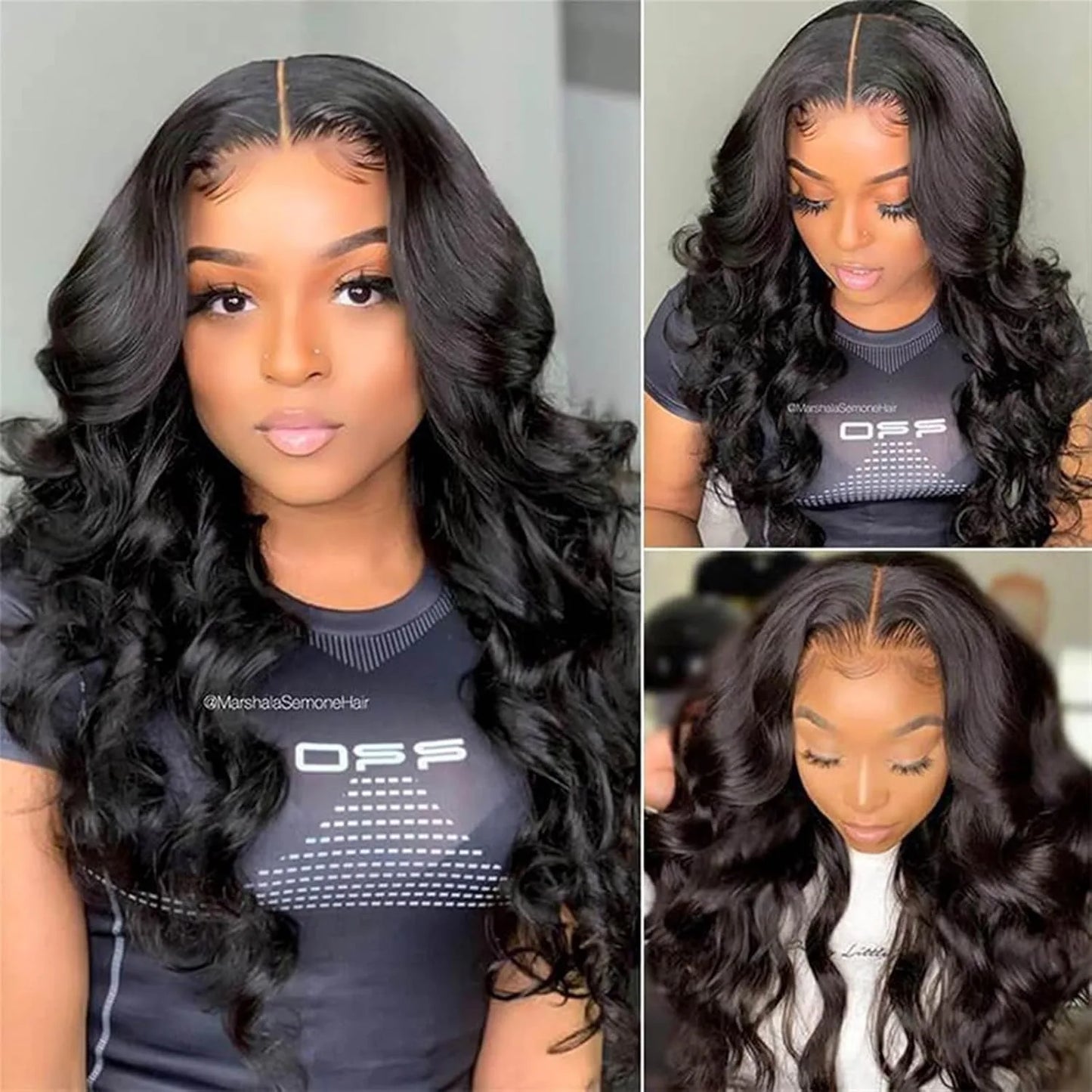 20 30 40 Inch 13x6 Lace Front Wigs Human Hair Wigs Pre Plucked 200% Density Body Wave HD Transparent Lace Frontal Human Hair Wig