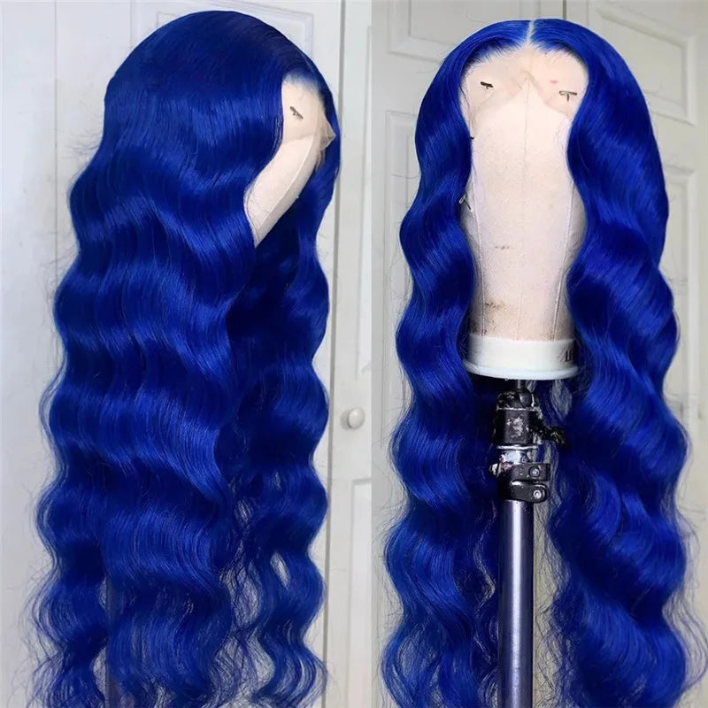 250 Density HD 13X6 Transparent Deep Wave Human Hair Lace Frontal Wig 30 40 Inch 13X4 Water Curly Lace Front Human Hair Wigs