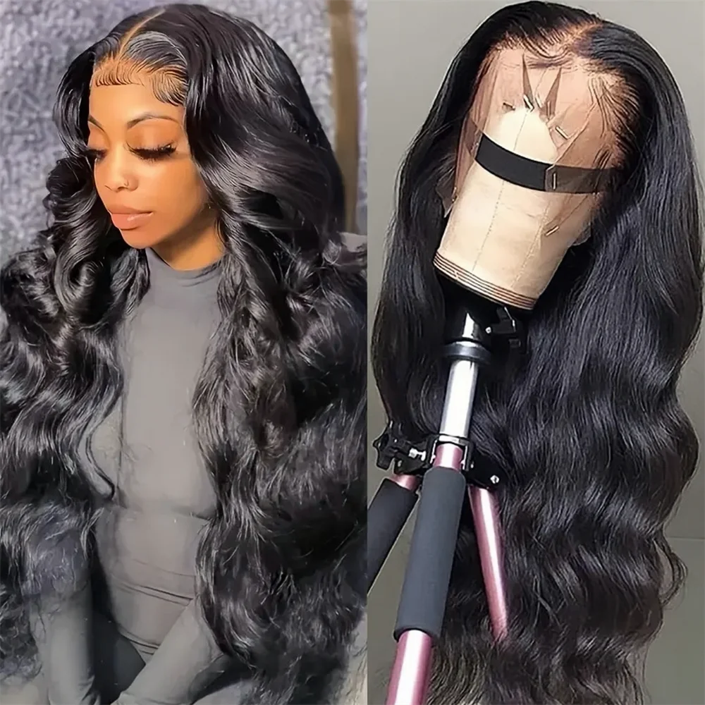 Wear and Go Glueless 13x4 HD Lace Front Wigs Vietnamese Raw Hair Bone Straight Wig Natural Brazilian Human Hair Wigs for Women