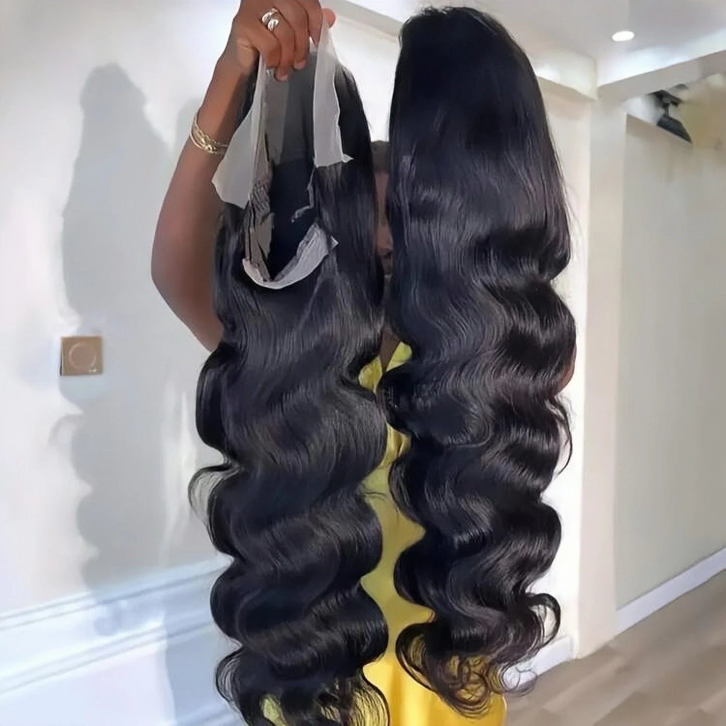 Wear and Go Glueless 13x4 HD Lace Front Wigs Vietnamese Raw Hair Bone Straight Wig Natural Brazilian Human Hair Wigs for Women