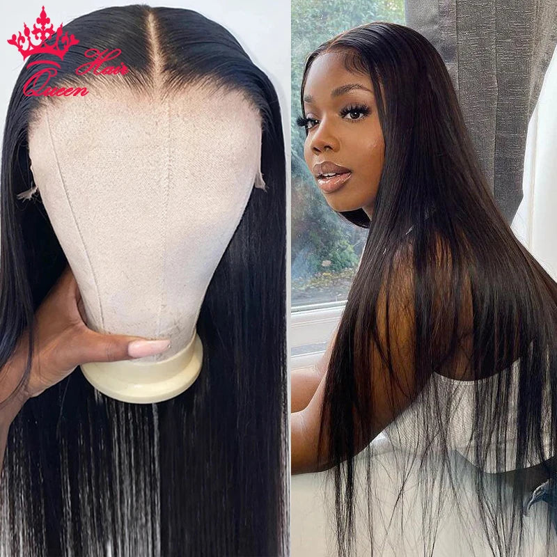 Real Invisible HD Lace Front Wig Pre Plucked 13x6 13x4 6x6 5x5 True HD Lace Frontal Wig Virgin Raw Human Stragiht Queen Hair
