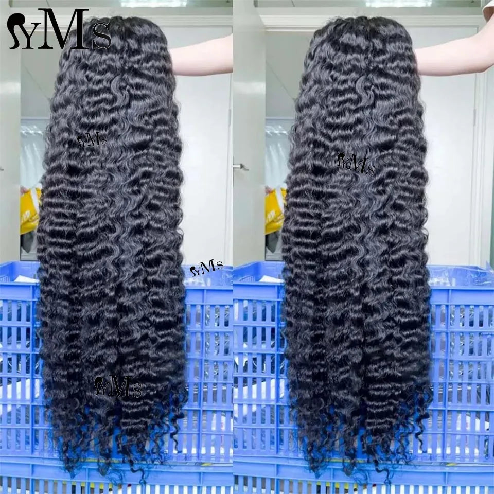 Flip Over Wig 3B3C Burmese Curly Half Wigs Human Hair YMS 350% High Density 3B3C Goddess Burmese Curly Half Wigs With Drawstring